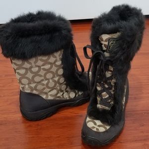 Coach Jennie Snow boots, size 7